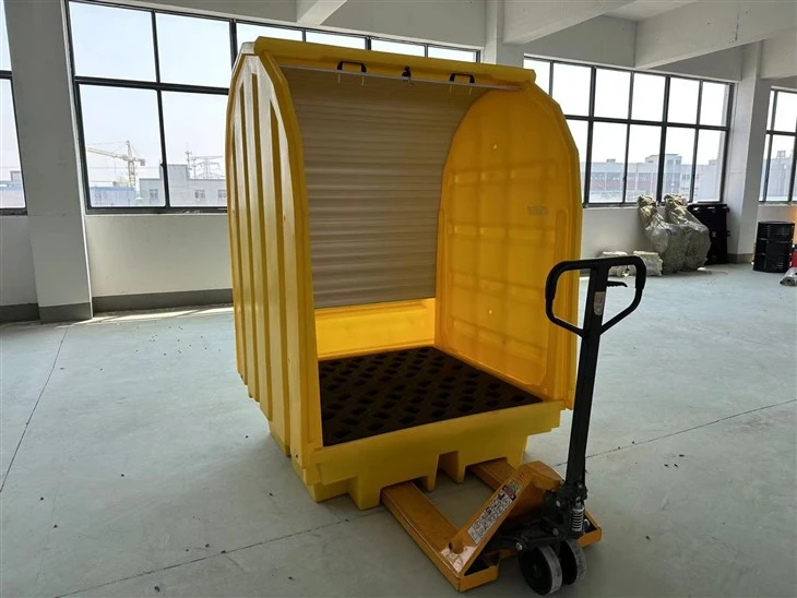 Covered Spill Pallet For 4 X 210ltr Drums supplier