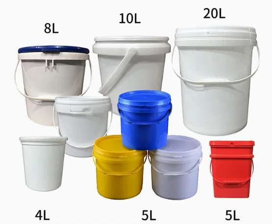 Plastična zadebljana okrugla kanta
